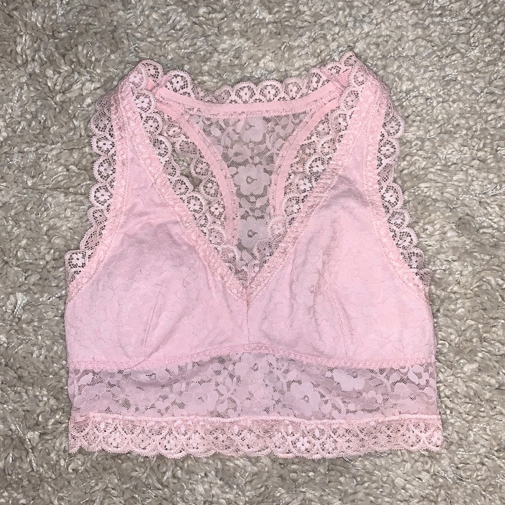 baby pink Bralette